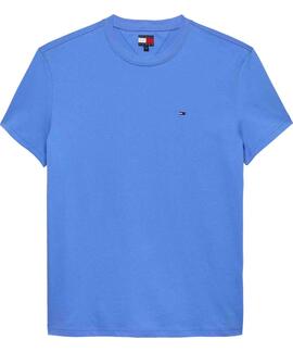CAMISETA REGULAR FIT CON LOGO DE BANDERA BLUE TWILIGHT
