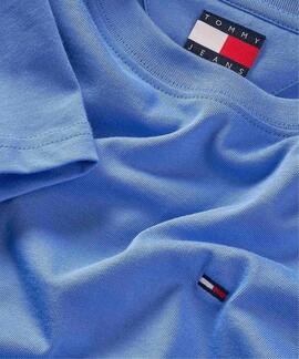 CAMISETA REGULAR FIT CON LOGO DE BANDERA BLUE TWILIGHT