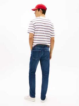 PANTALÓN VAQUERO AUSTIN SLIM TAPERED BJ1253 DENIM DARK