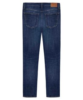 PANTALÓN VAQUERO AUSTIN SLIM TAPERED BJ1253 DENIM DARK
