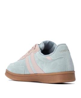 ZAPATILLAS DE MUJER TEDDY SMITH SERRAJE COLOR AZUL