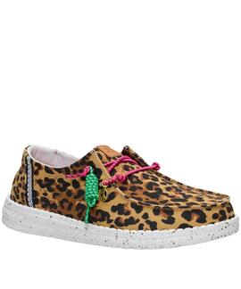 ZAPATILLAS WENDY GETAWAY LACE LEOPARD