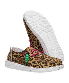 ZAPATILLAS WENDY GETAWAY LACE LEOPARD