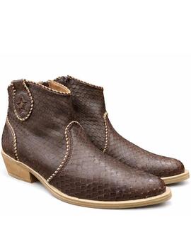 BOTÍN NEMONIC 2273 TEJANO ACUARIO MARRÓN