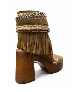 SANDALIA NEMONIC 2502 SIOUX VOLEY TABACO