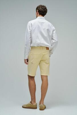 PANTALON CORTO JOGGER S-ACTIV REGULAR FIT WASHED COLORS CON