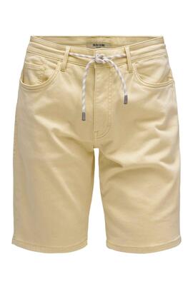 PANTALON CORTO JOGGER S-ACTIV REGULAR FIT WASHED COLORS CON