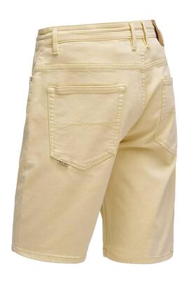 PANTALON CORTO JOGGER S-ACTIV REGULAR FIT WASHED COLORS CON