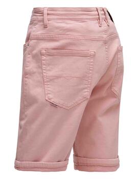 PANTALON CORTO JOGGER S-ACTIV REGULAR FIT WASHED COLORS CON