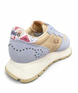 ZAPATILLAS ALLY STUDS S05 AZZURRO