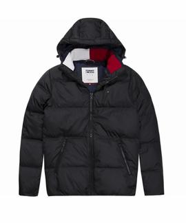 TJM ESSENTIAL DOWN JACKET TOMMY BLACK