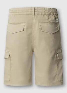 PANTALÓN CORTO GYMDIGO CARGO SHORT 845 MALT BEIGE