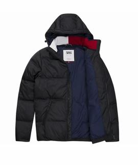 TJM ESSENTIAL DOWN JACKET TOMMY BLACK