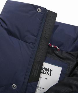 TJM ESSENTIAL DOWN JACKET TOMMY BLACK