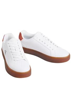 ZAPATILLAS CLASSIC CUPSOLE LACE BRIGHT WHITE / POTTERS CLAY
