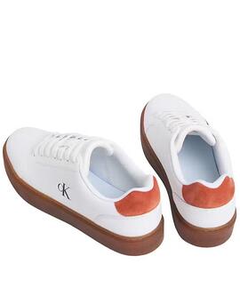 ZAPATILLAS CLASSIC CUPSOLE LACE BRIGHT WHITE / POTTERS CLAY