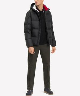 TJM ESSENTIAL DOWN JACKET TOMMY BLACK