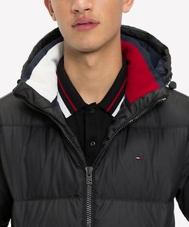 TJM ESSENTIAL DOWN JACKET TOMMY BLACK