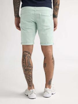 PANTALÓN CORTO VAQUERO JACKSON SLIM FIT COOL MINT