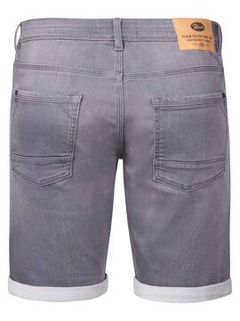 PANTALÓN CORTO VAQUERO JACKSON SLIM FIT GREY