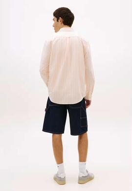 CAMISA OXFORD DE RAYAS REGULAR FIT FADED SUN KISS STRIPE