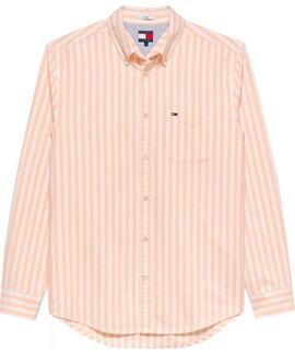 CAMISA OXFORD DE RAYAS REGULAR FIT FADED SUN KISS STRIPE