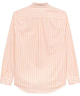CAMISA OXFORD DE RAYAS REGULAR FIT FADED SUN KISS STRIPE