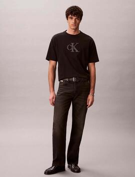 CAMISETA ELEVATED NONOGRAM RELAXED FIT BLACK