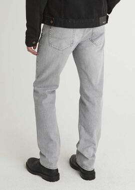 PANTALÓN VAQUERO STRAIGHT JEANS CASH 8VA DENIM GRIS CLARO