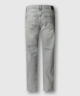 PANTALÓN VAQUERO STRAIGHT JEANS CASH 8VA DENIM GRIS CLARO