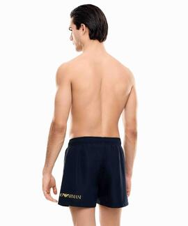 BAÑADOR EA7 TRUNK ACTIVE ARMANI BLUE / CYBER YELLOW