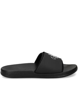 CHANCLAS CK RUBBER NEOPRENE TRIPLE BLACK