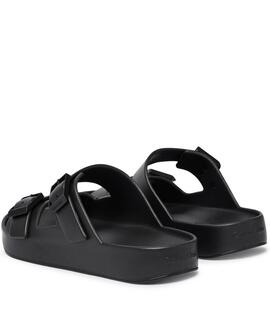 SANDALIAS ERGON EVA DE DOBLE TIRA TRIPLE BLACK