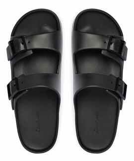 SANDALIAS ERGON EVA DE DOBLE TIRA TRIPLE BLACK