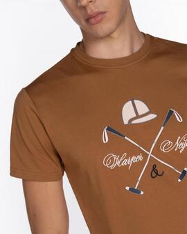 CAMISETA LUX EQUINE TOBACCO