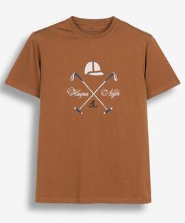 CAMISETA LUX EQUINE TOBACCO