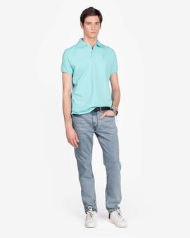 POLO DERIM TURQUOISE