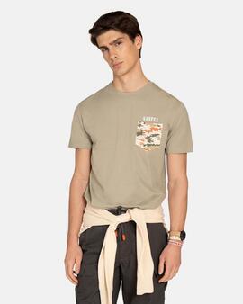 CAMISETA ETHNIC POCKET LIGHT CAMO