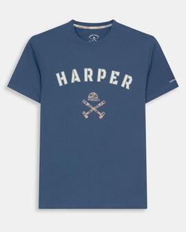 CAMISETA RETRO WASH NAVY