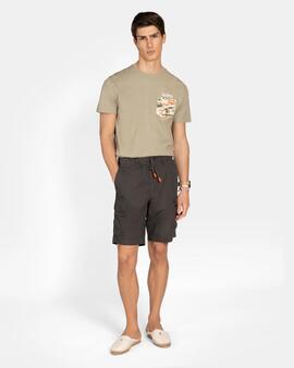 BERMUDA CARGO VINTAGE BLACK