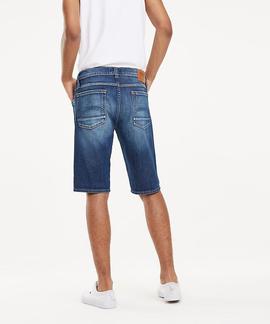 BERMUDA VAQURERA RONNIE SHORT REGULAR FIT EN DENIM AZUL