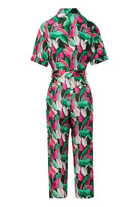 MONO MANGA CORTA CON ESTAMPADO FLORAL