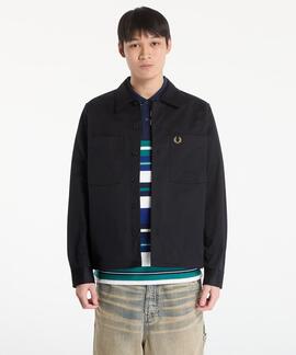 SOBRECAMISA TWILL OVERSHIRT BLACK