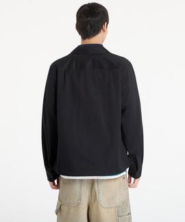 SOBRECAMISA TWILL OVERSHIRT BLACK