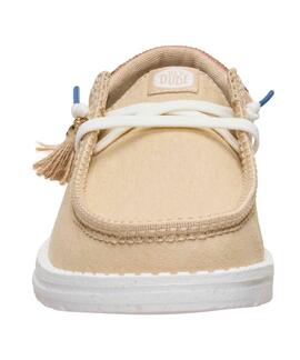 ZAPATILLAS WENDY FUNK BEACH WOVEN IRISH CREAM / MULTI