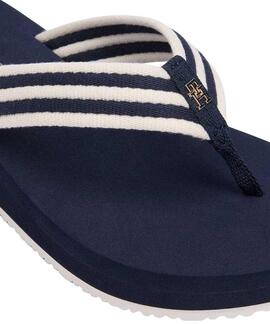 SANDALIAS TH STRIPE SUMMER SPACE BLUE