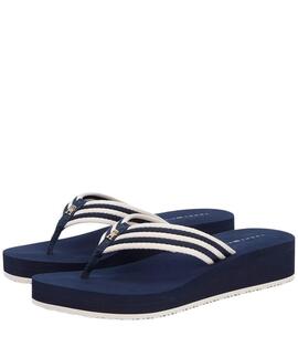 SANDALIAS TH STRIPE SUMMER SPACE BLUE