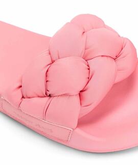 SANDALIAS TJW BRAIDED SLIDES ENCHANTED PINK