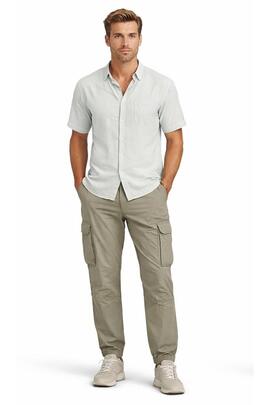 PANTALÓN BOLSO CARGO BOB GYM PKS W 3930 FORESTFOG GRAY