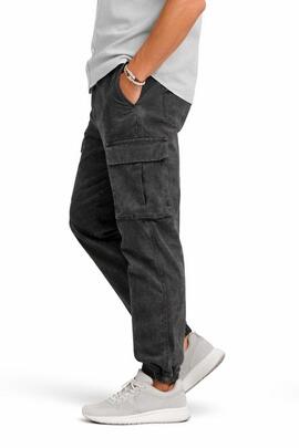 PANTALÓN BOLSO CARGO BOB GYM PKS W 3929 PHANTOM D.